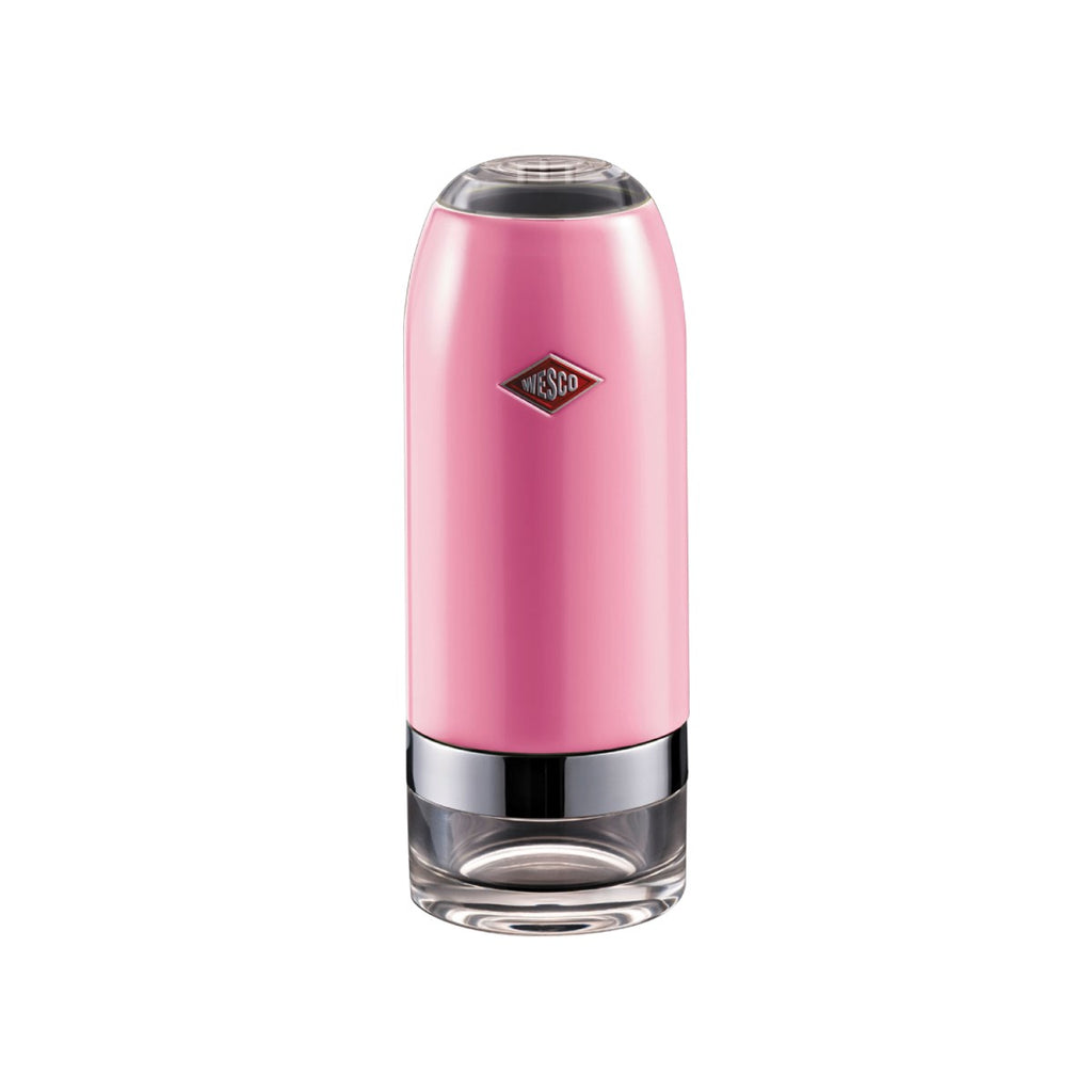 Pink Genware Salt or Pepper Grinder