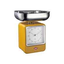 Retro Scale with Clock - Orange - Wesco US